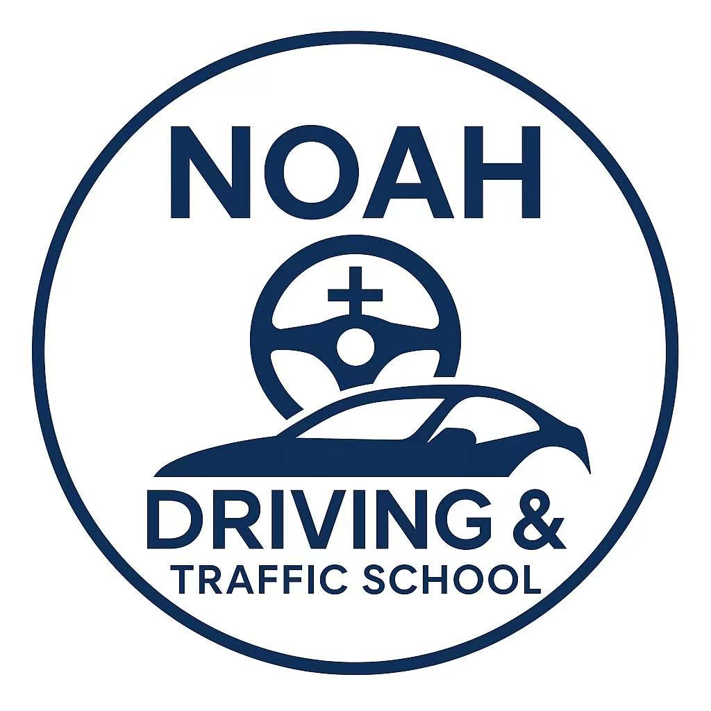 Driving school illustration